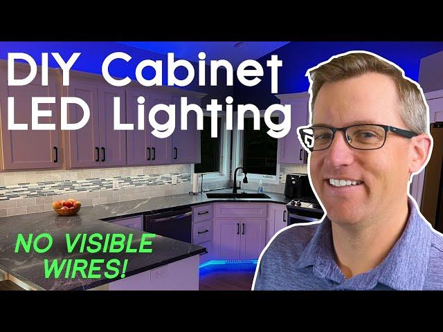 Ultimate Guide to DIY Cabinet LED lights - full install