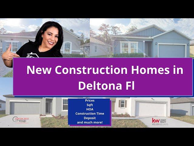 New construction homes in Deltona Fl
