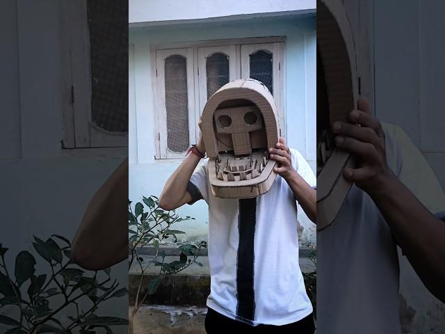 Cardboard Withered Bonnie Mask 1 #fnaf2 #fnafcosplay #witheredbonnie  #shorts