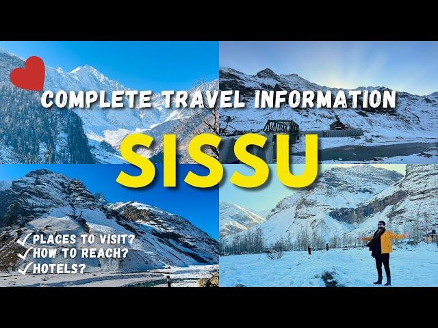 Sissu Manali | Sissu Himachal Pradesh | Manali To Sissu | Sissu Hotels | Sissu Snowfall #sissu