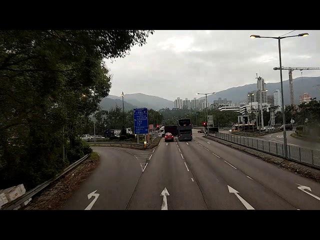 【特別班經科學園】Hong Kong Bus 龍運巴士 LWB A47X 5533 @UL7223 大埔富亨機場地面運輸中心 Fu HengAirport (via Science Park)