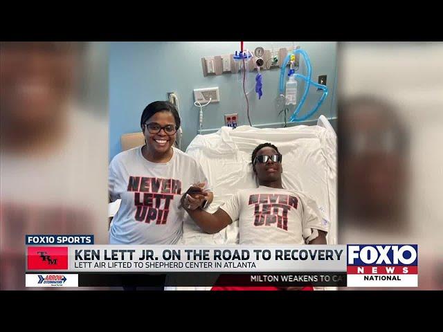 T.R. Miller provides update on injured football player Ken Lett Jr.