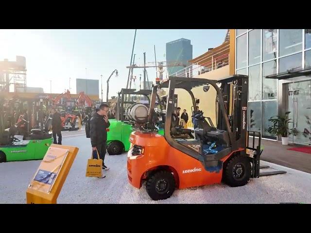 Lonking debuts at bauma CHINA: New energy forklifts lead the green transformation of the industry