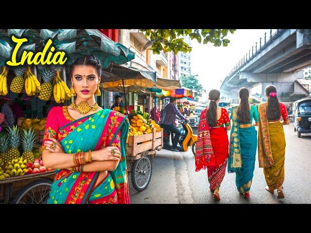  Walking tour of India 4k | What Is Daily Life Like in India?