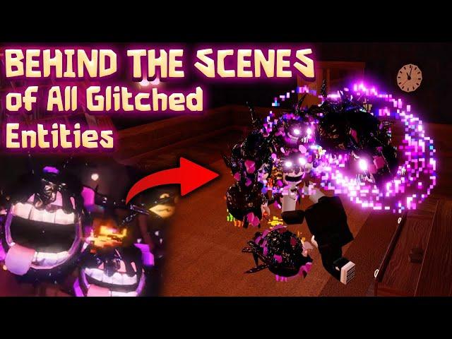 Behind The Scenes of All Glitch Fragment Entities - Roblox DOORS