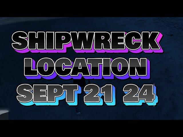 Shipwreck Location Today Sept 21 2024 GTA Online | GTA online daily shipwreck  location