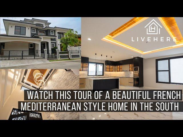 Beautiful Brand New, French Mediterranean Inspired House for Sale in Portofino South near Alabang