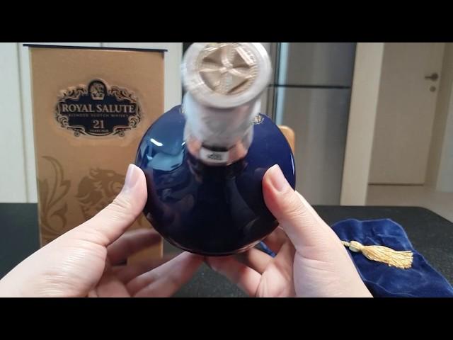 발렌타인tv 로얄살루트21년산 언박싱 및 리뷰(Royal salute21 unboxing & review)
