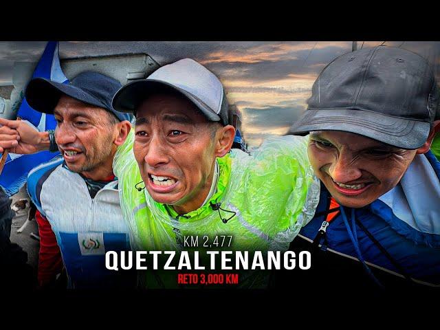 I ran from the US to Quetzaltenango, Guatemala  3,000 Km Challenge