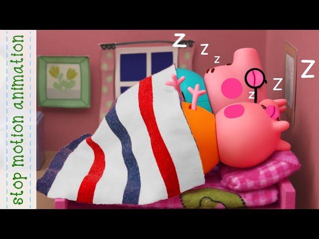 Games for Daddy Pig Peppa Pig tv toys stop motion animation in english