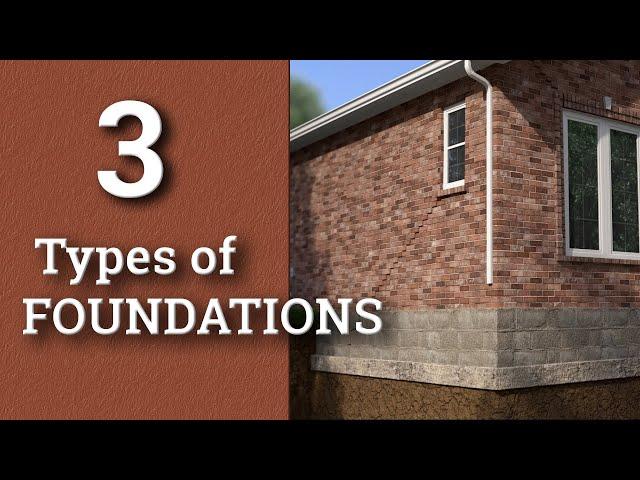 USS - 3 Types Of Foundations
