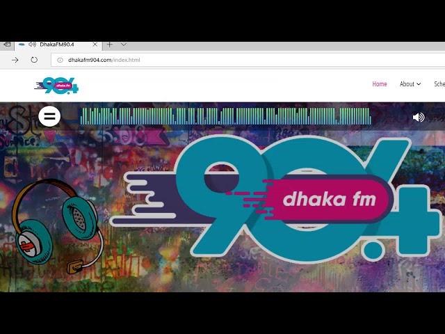 参考90 4 MHz Dhaka FM streaming