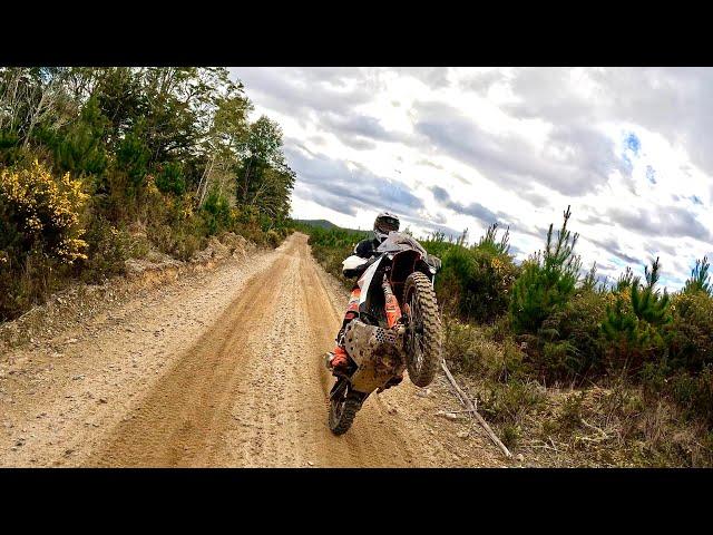 Sending my KTM 890 Adventure R at New Zealand’s best trail ride