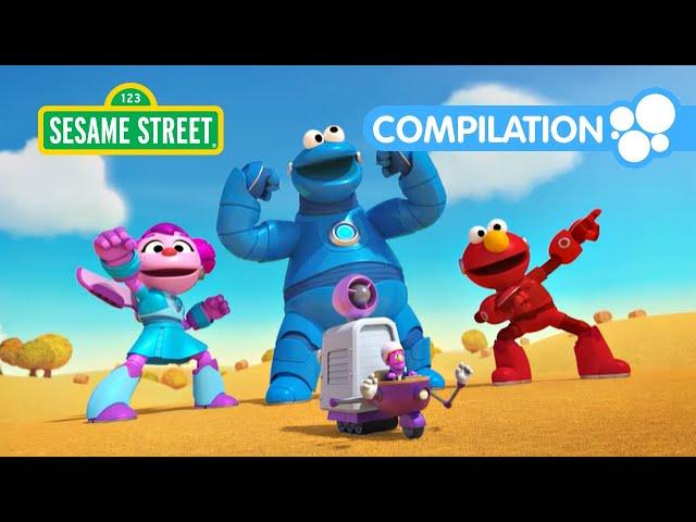 Mecha Builders Save A Spaceship! | Sesame Street Episodes