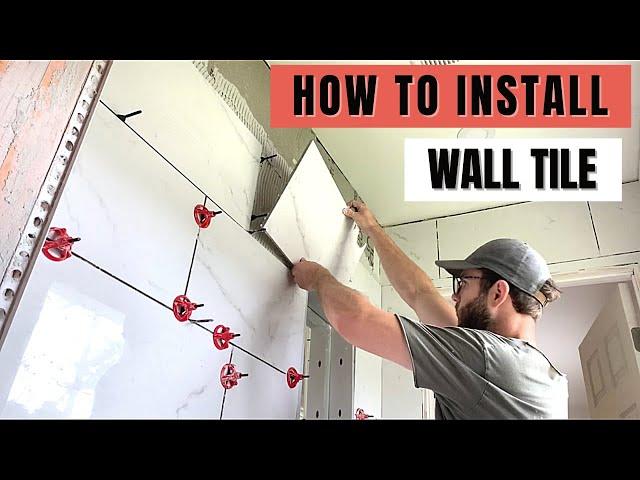 How to Install Tile on the Bathroom Wall [Step-by-Step]