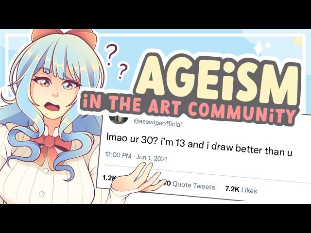 Ageism in the Art Community || SPEEDPAINT + COMMENTARY