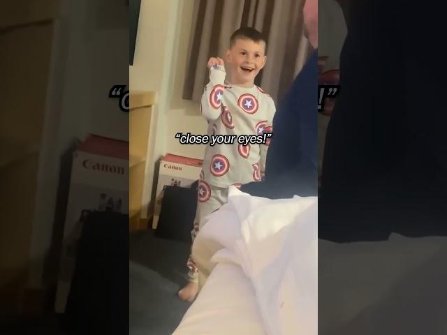 He shocked his dad with this trick #shortsviral