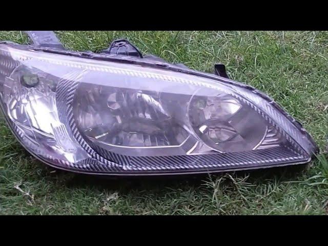 Eagle Eye Headlamps DIYRestoration and Modification of Honda Civic ES 2005