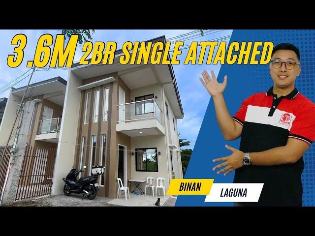 2BR Single Attached House for Sale | Biñan Laguna | Bank | Laguna Techno Park | Timbao | Nuvali