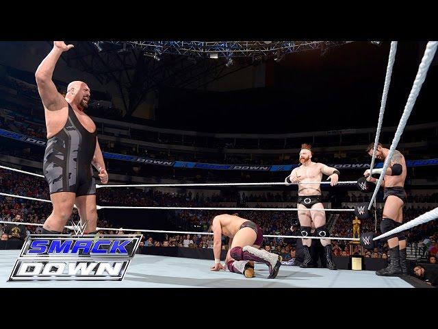 Six-Man Tag Team Match: SmackDown, April 9, 2015