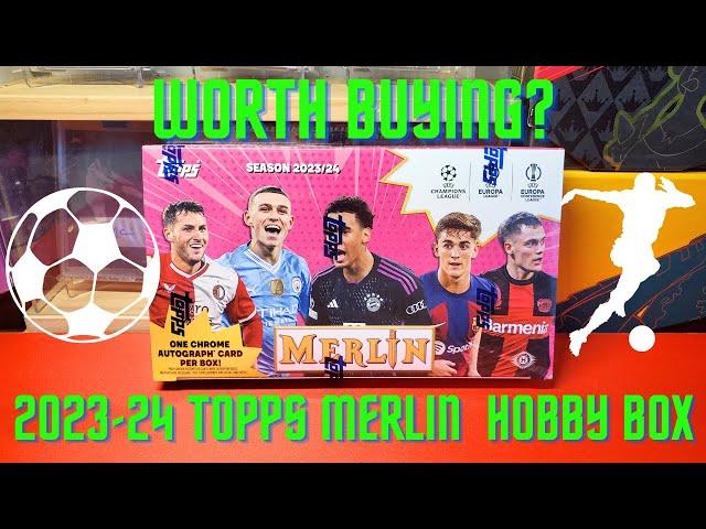 2023-24 Topps Merlin Hobby Box Review