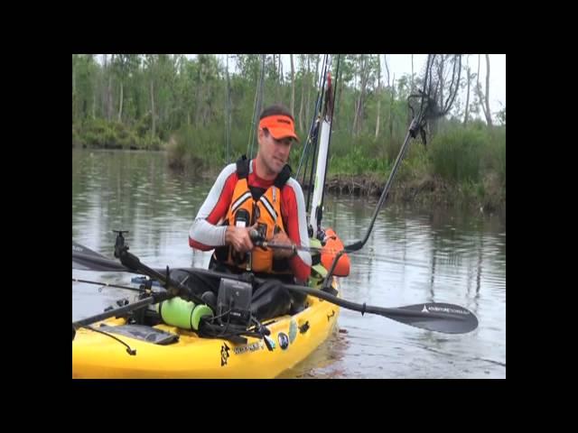 Kayak Bass Fishing - Wilderness Systems Ride 135