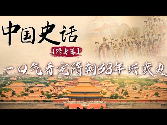 作为大一统王朝 隋朝为何仅建立38年就灭亡？从隋文帝崛起到隋炀帝亡国 中间经历了哪些重大事件？拨开历史迷雾 解读隋朝兴衰史！《中国史话》（隋唐篇）丨 CCTV百家讲坛官方频道