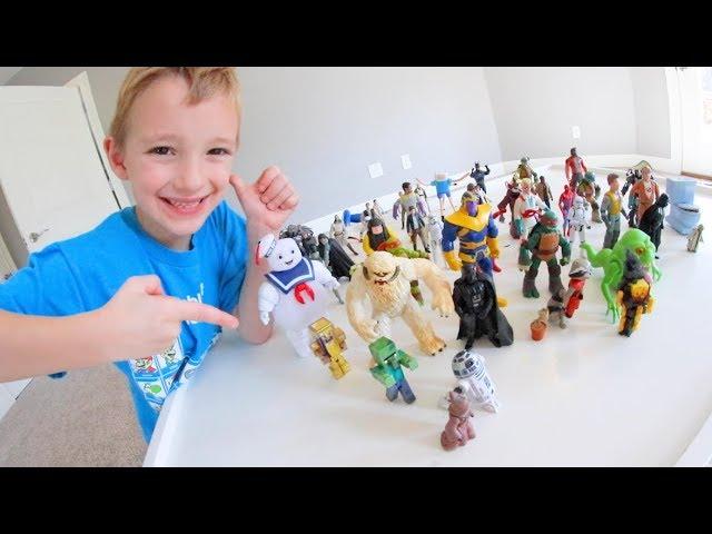 Father & Son ULTIMATE TOY BATTLE! / Bad Guys VS Good Guys!