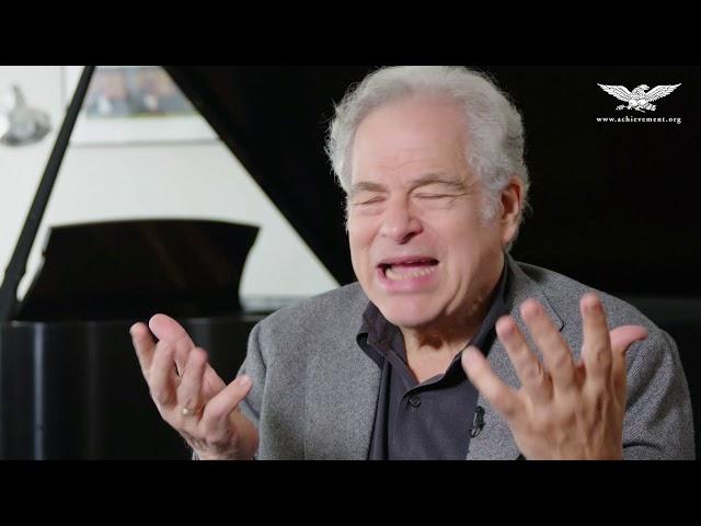 Itzhak Perlman, Academy Class of 2005, Full Interview