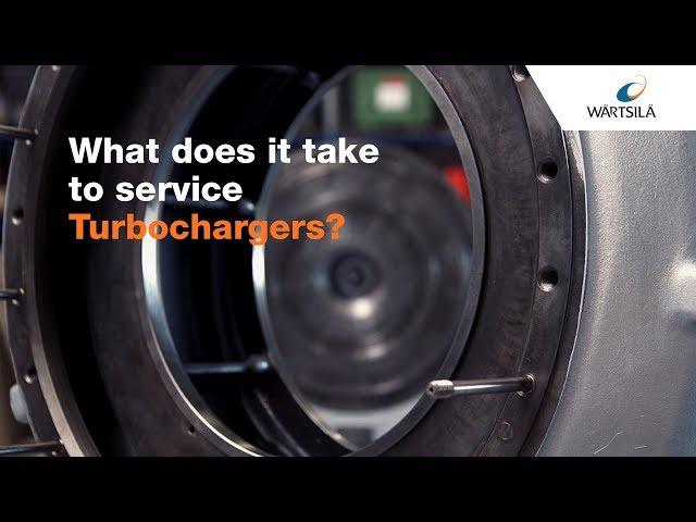 Turbocharger Services | Wärtsilä