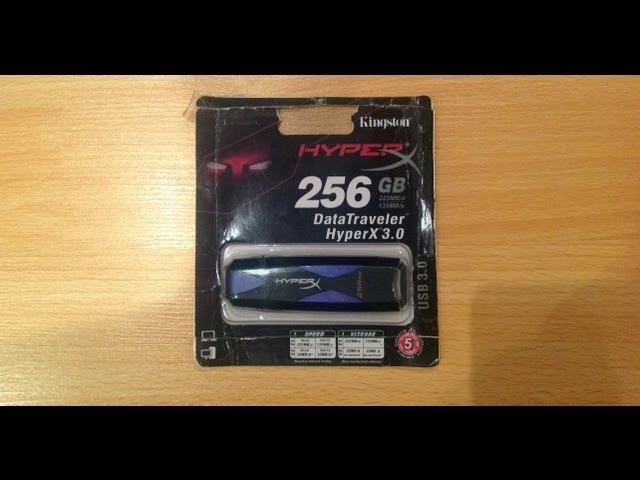 #12 Kingston HyperX 3.0 256GB USB Flash Memory Pen Drive by Chinas Fake