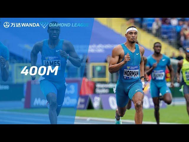 Michael Norman clocks meeting record of 44.11 in Silesia 400m - Wanda Diamond League