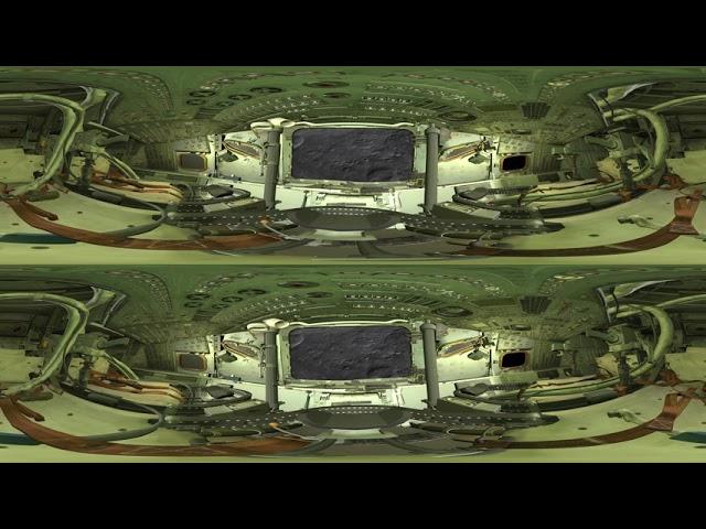 Apollo 15 CM Orbit [360 video]
