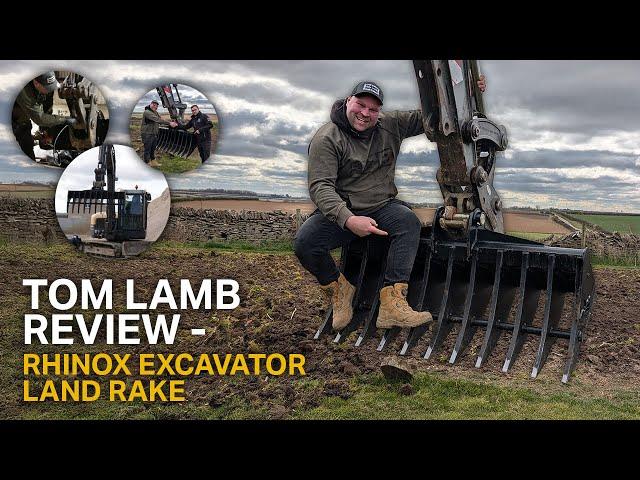 TOM LAMB'S RHINOX LAND RAKE REVIEW - First Impressions & In-Action Testing!