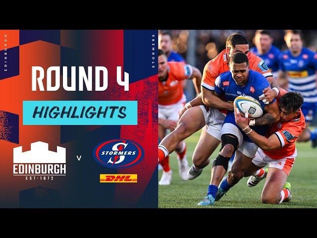 Edinburgh v DHL Stormers | Highlights | Round 4 | URC 2024/25