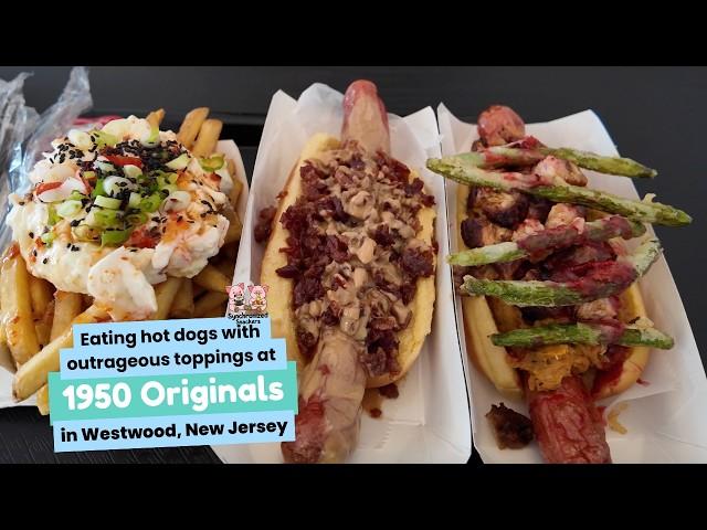 Over-The-Top Hot Dogs at 1950 Originals in Westwood, NJ