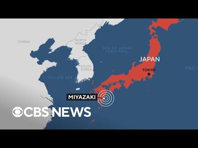 6.8 earthquake hits southwestern Japan, USGS says there's no threat of tsunami