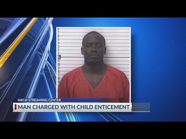 Man facing child enticement charges in Marion County