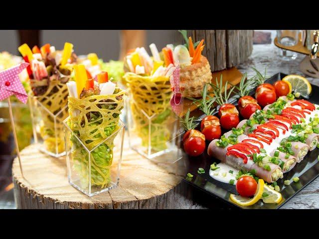 Party food ideas on a budget. Easy and tasty appetizer recipes for You!