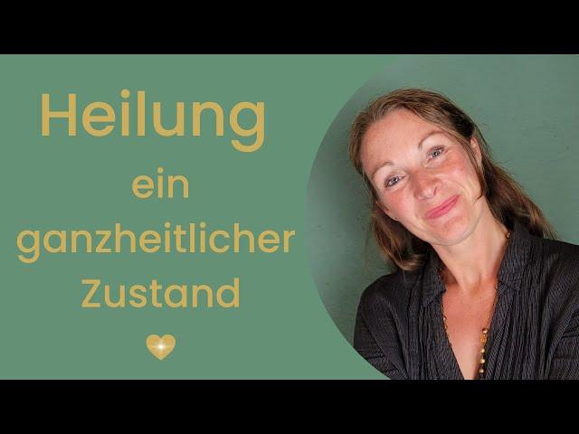 ️Dr. med. Petra Barron: Heilung - ein ganzheitlicher Zustand.