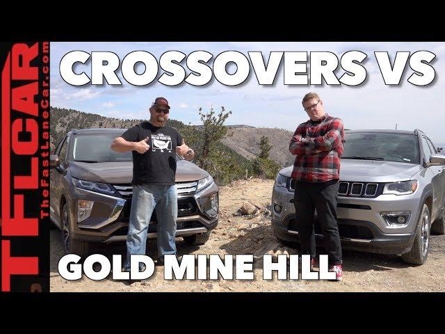 2018 Jeep Compass vs Mitsubishi Eclipse Cross vs Gold Mine Hill Off-Road Review