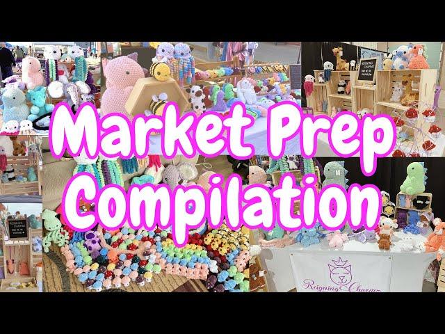 A Year's Worth of Markets! Crochet Market Prep | Selling Plushies