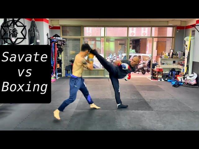 What Happens if you Kick a BOXER?! The Power of Kicks: Savate vs Boxing ft @BOXPAN