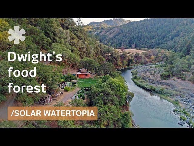 Oldtimer got wild rocky land, started NorCal off-grid Watertopia