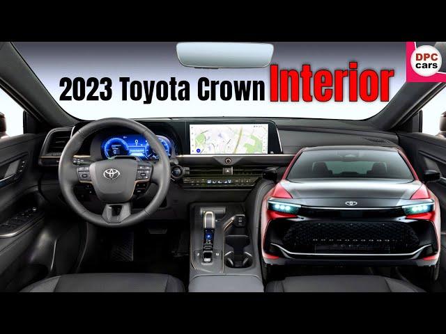 New 2023 Toyota Crown Platinum Interior Cabin