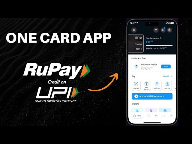 One Metal Credit Card UPI Registration!