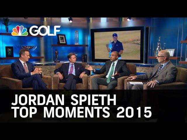 Jordan Spieth Player of the Year - 2015 Moments | Golf Channel