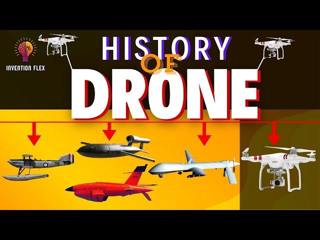 History Of Drone | Evolution Of UAV Drone