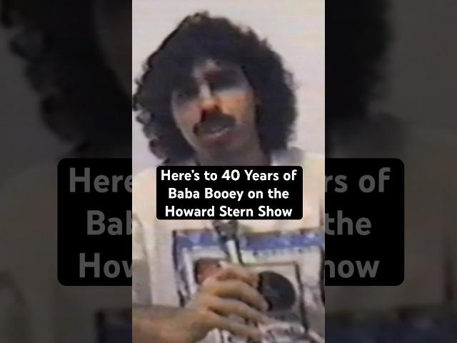 40 Years of Baba Booey on the Stern Show!