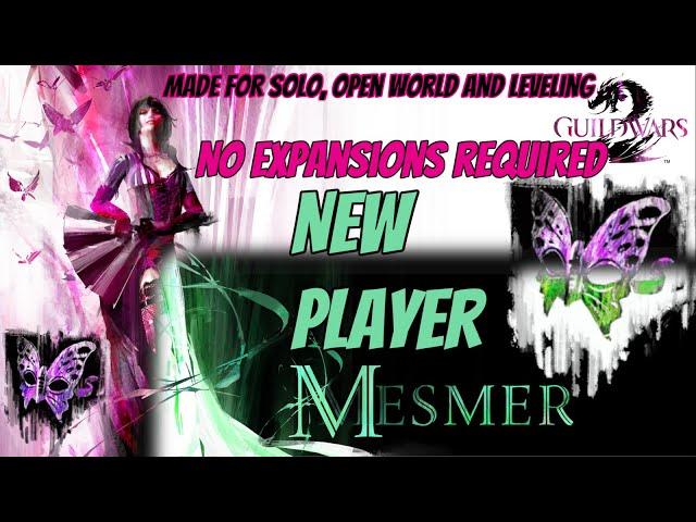 The Amazing Mesmer | Open World & Solo Build | F2P/No Expansion required - Guild Wars 2